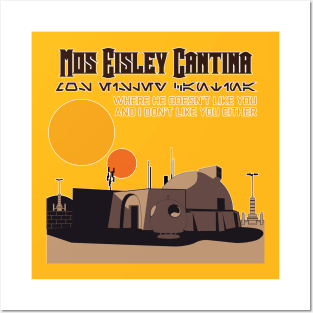 Mos Eisley Cantina Posters and Art